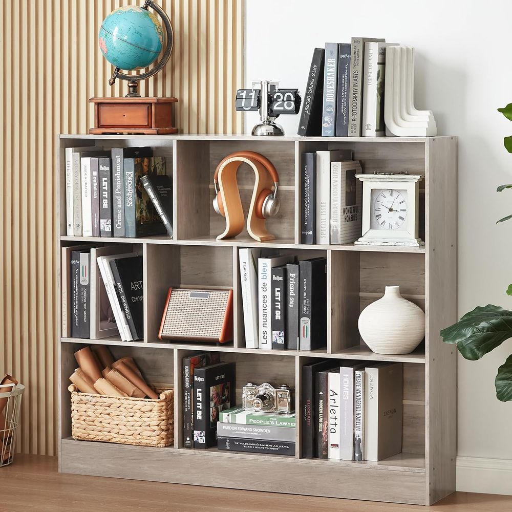 Bookshelf - LEYAOYAO Rak Buku 10 Kubus dengan