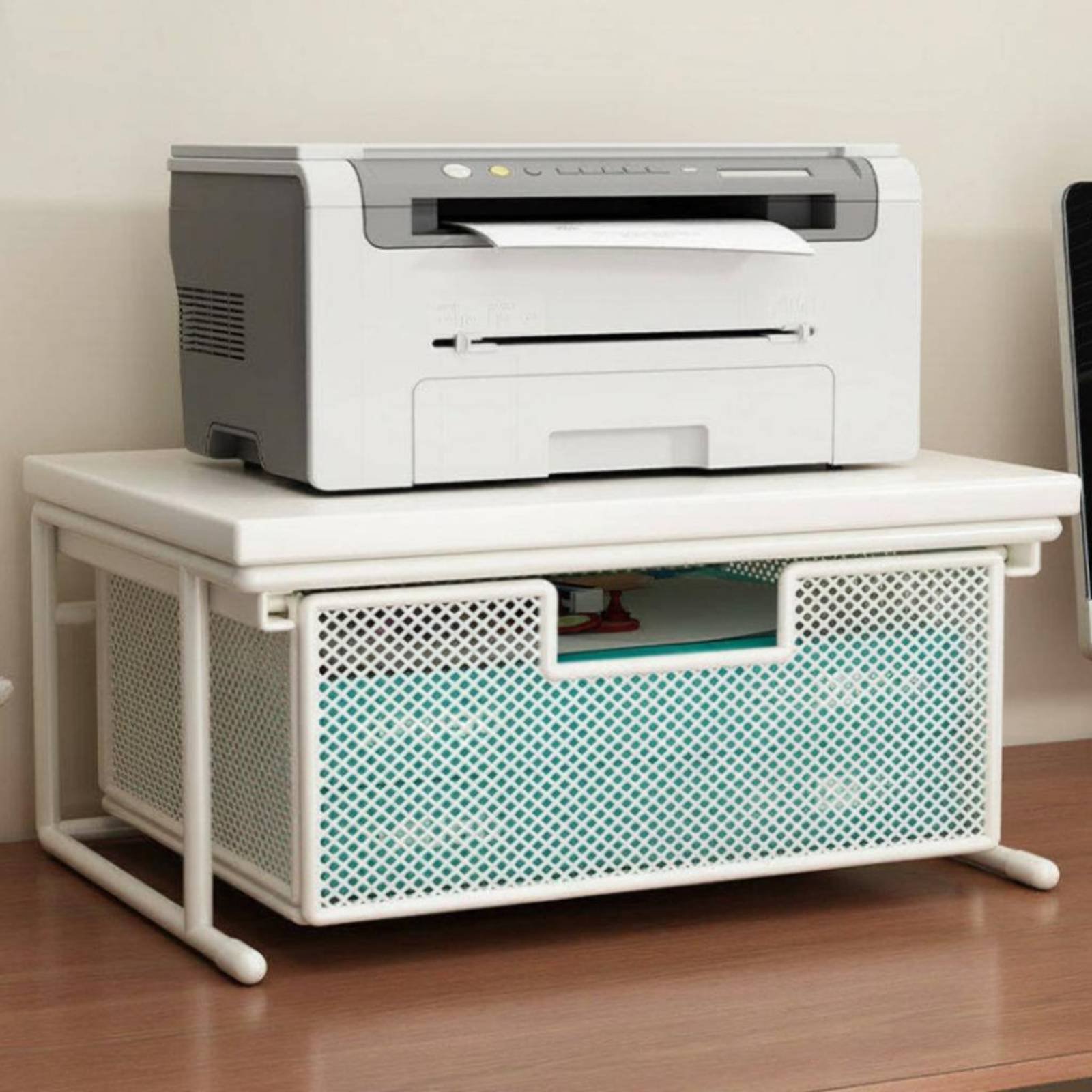 Printer Stand - Stand Printer dengan Laci Penghemat Ruang