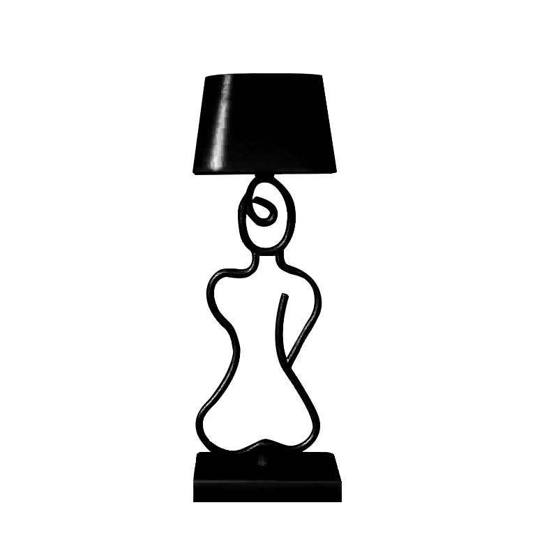 Desk Lamp - Lampu Meja LED Modern Tanpa Kabel,