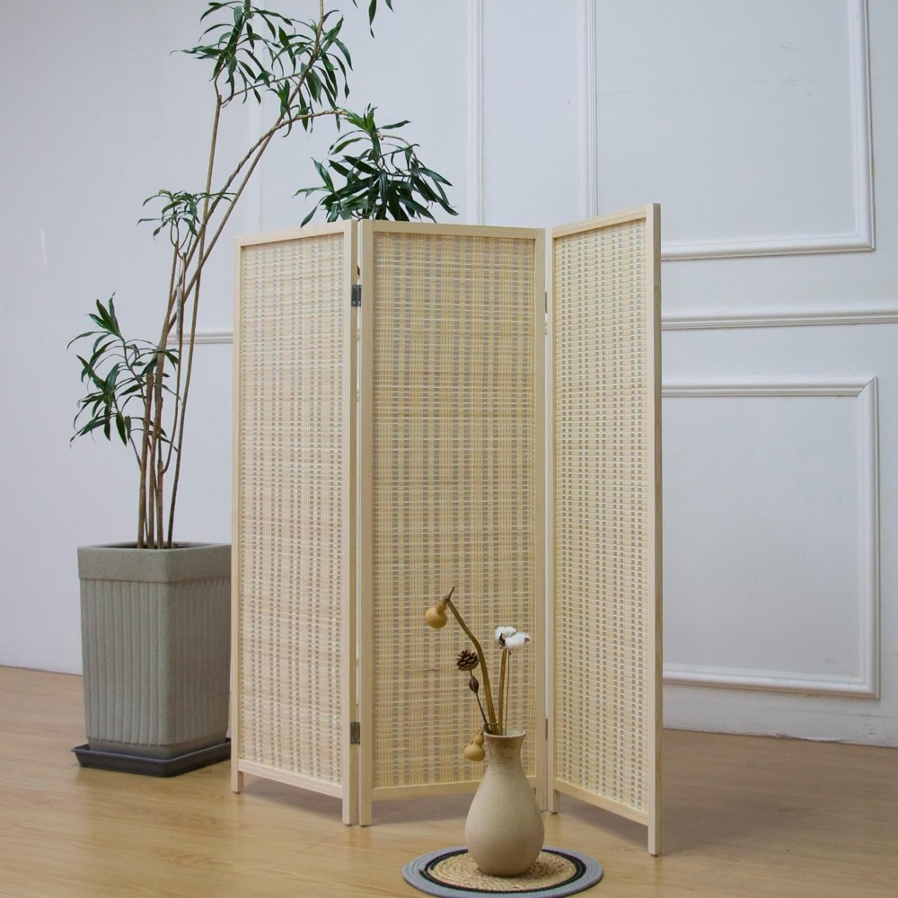 Partisi Ruangan 3 Panel, Parti - Partition Screen Divider ulasan dan harga