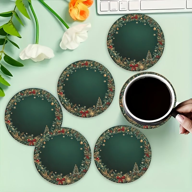 Set Coasters Kayu 2D Retro Hij - Office Furniture Brands ulasan dan harga