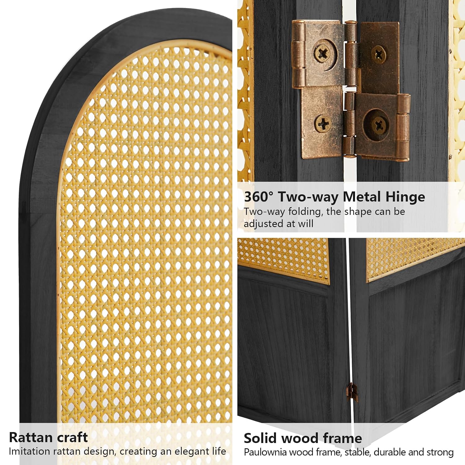 Pembatas Ruangan Lipat 4 Panel - Partition Screen Divider ulasan dan harga