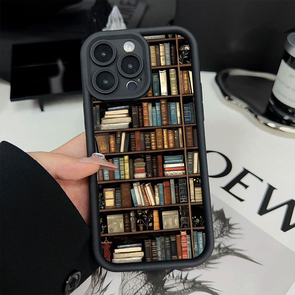Casing Ponsel Motif Rak Buku K - Bookshelf ulasan dan harga