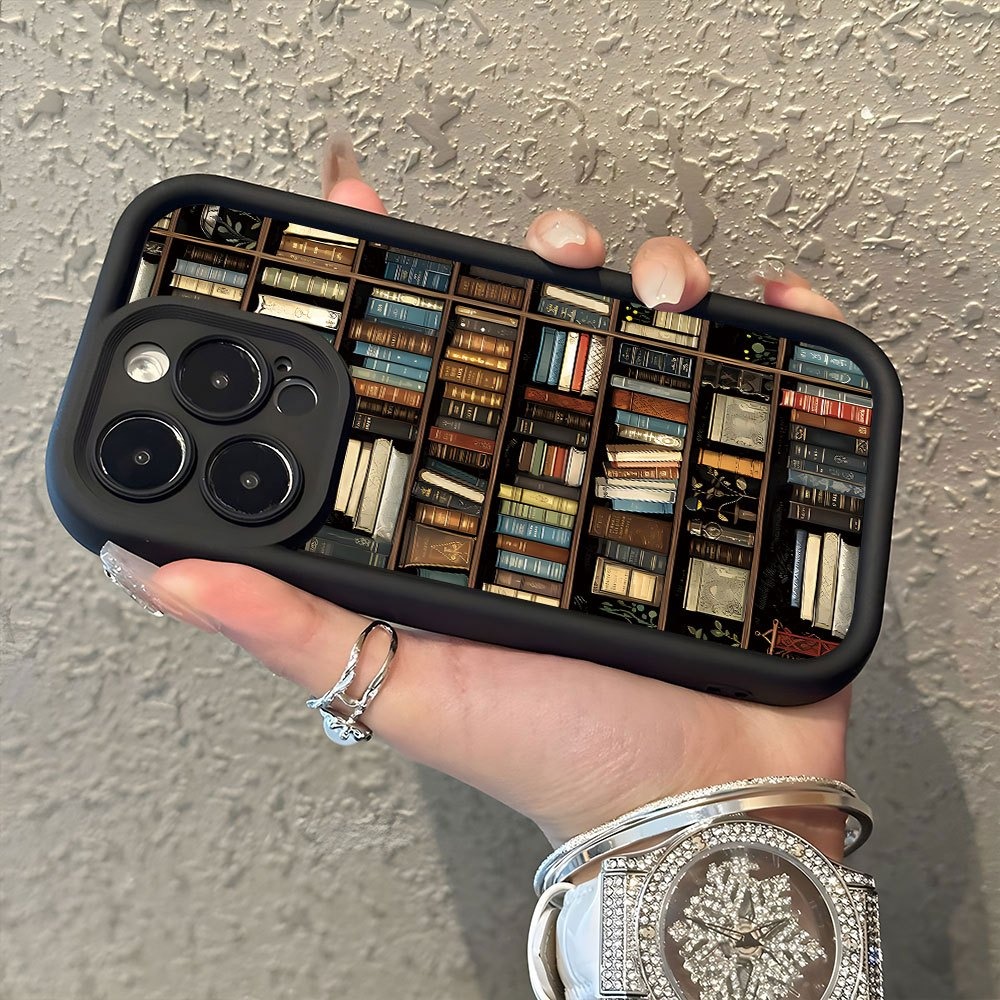Casing Ponsel Motif Rak Buku K - Bookshelf ulasan dan harga