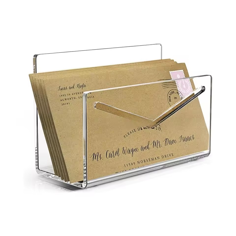 Penyangga Surat Akrilik untuk  - Desk Organizer ulasan dan harga