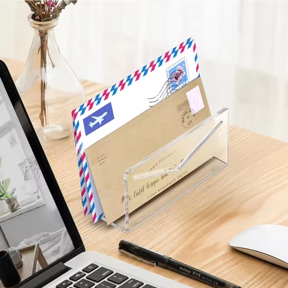 Penyangga Surat Akrilik untuk  - Desk Organizer ulasan dan harga